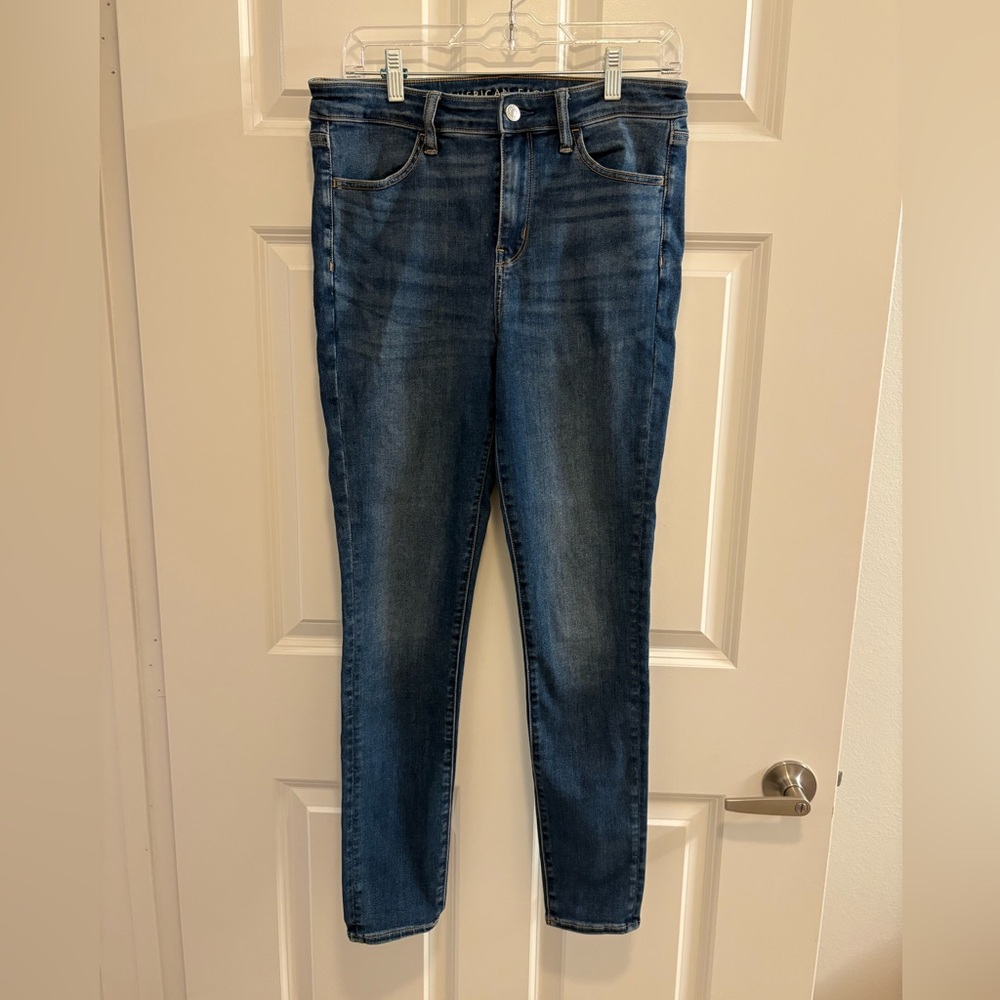 American Eagle Outfitters Blue Skinny Jeans